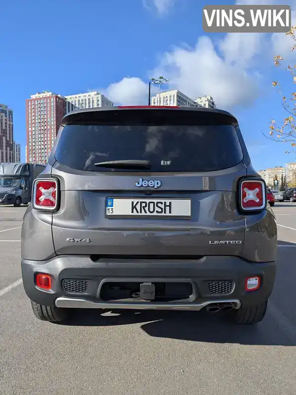 ZACCJBDT3GPD36014 Jeep Renegade 2016 Позашляховик / Кросовер 2.36 л. Фото 7