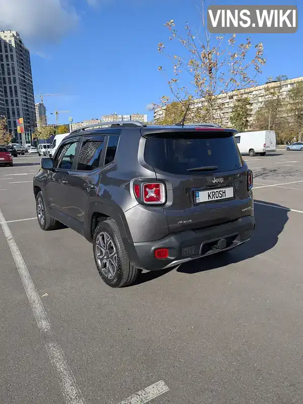 ZACCJBDT3GPD36014 Jeep Renegade 2016 Позашляховик / Кросовер 2.36 л. Фото 8