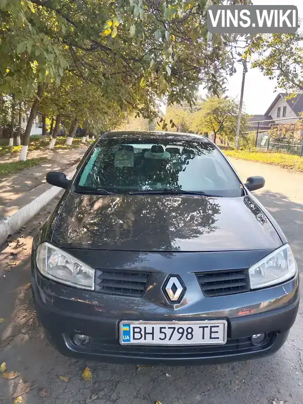 Седан Renault Megane 2004 1.6 л. Ручная / Механика обл. Одесская, Подольск (Котовск) - Фото 1/9