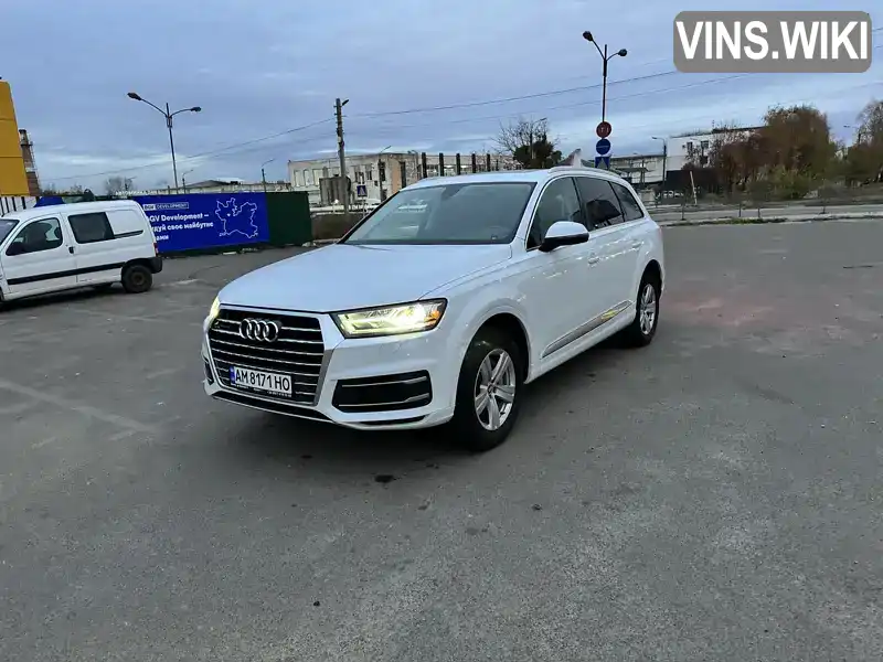 Позашляховик / Кросовер Audi Q7 2019 1.98 л. Автомат обл. Житомирська, Житомир - Фото 1/12