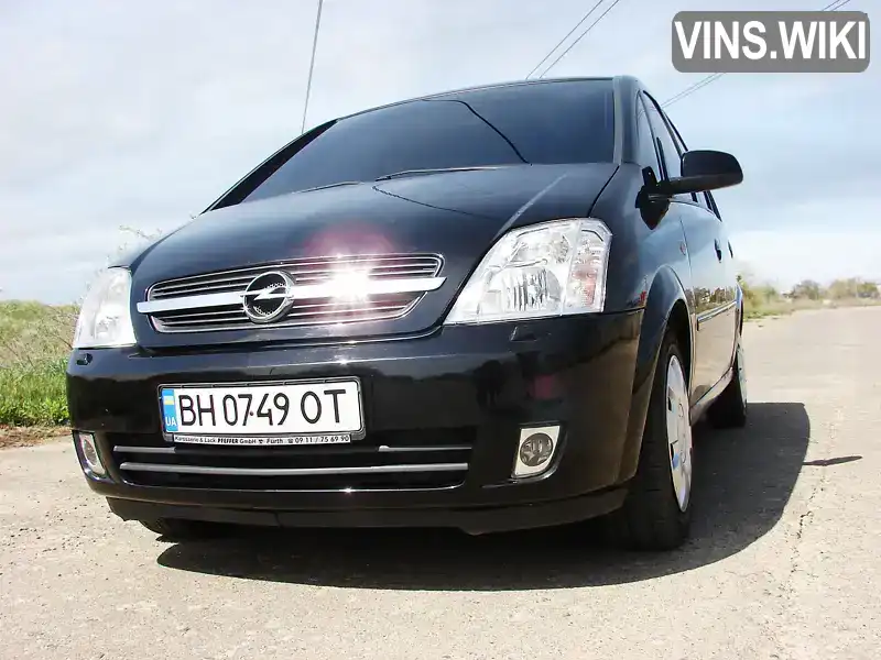 Мікровен Opel Meriva 2005 1.6 л. Ручна / Механіка обл. Одеська, Одеса - Фото 1/21