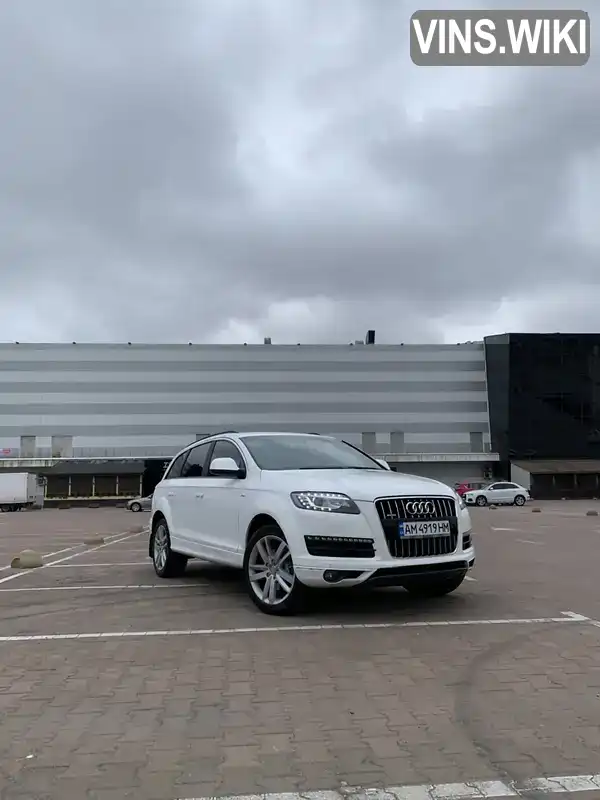 Позашляховик / Кросовер Audi Q7 2011 3 л. Автомат обл. Житомирська, Житомир - Фото 1/11