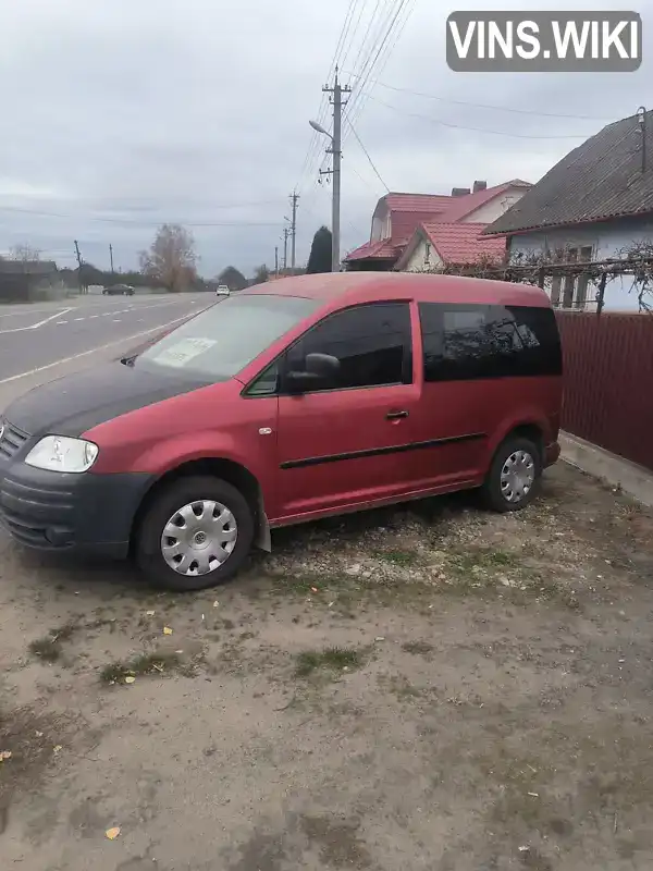 Мінівен Volkswagen Caddy 2006 1.9 л. Ручна / Механіка обл. Чернівецька, Кіцмань - Фото 1/7