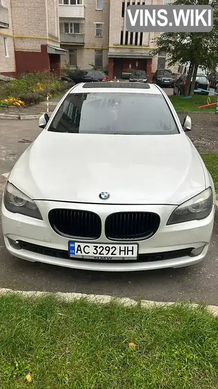 Седан BMW 7 Series 2011 2.98 л. Автомат обл. Волинська, Нововолинськ - Фото 1/21