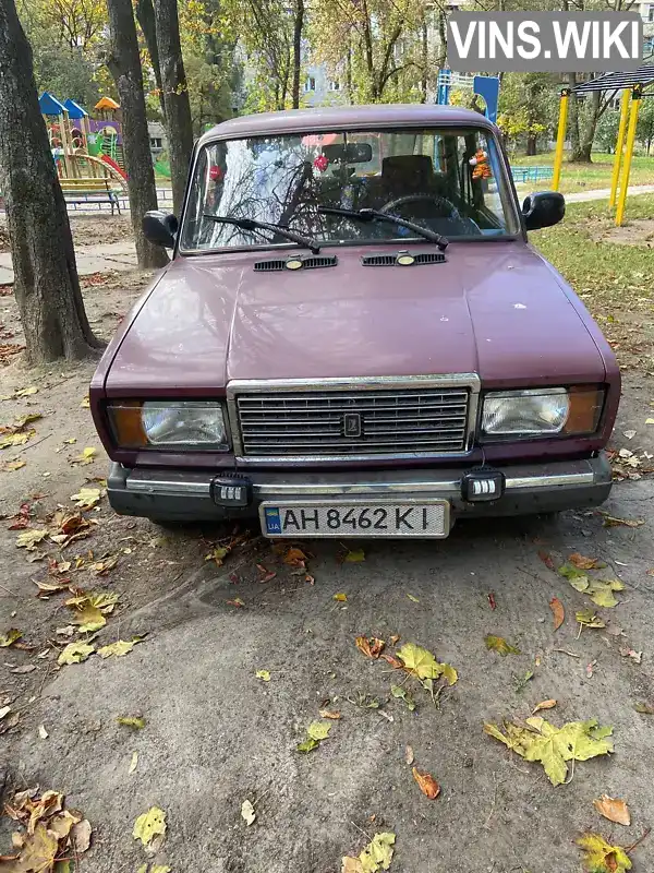 Седан ВАЗ / Lada 2107 1998 1.6 л. обл. Киевская, Киев - Фото 1/8