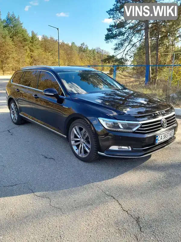 Універсал Volkswagen Passat 2015 2 л. Ручна / Механіка обл. Черкаська, Кам'янка - Фото 1/20