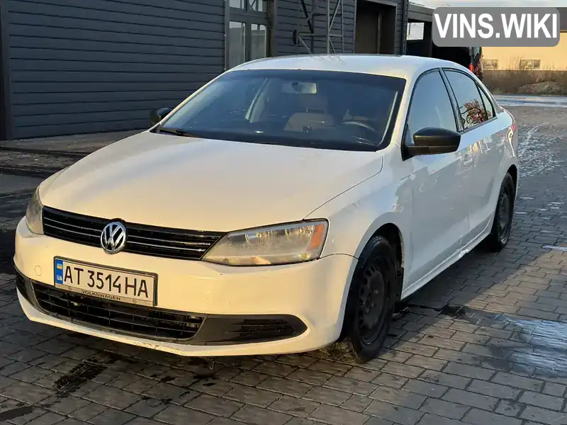 Седан Volkswagen Jetta 2014 1.98 л. Автомат обл. Ивано-Франковская, Ивано-Франковск - Фото 1/21