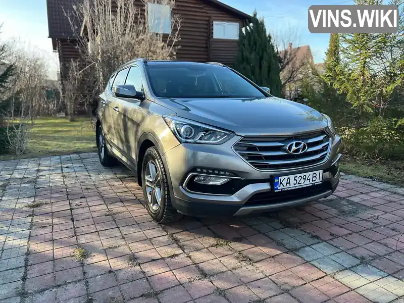 Внедорожник / Кроссовер Hyundai Santa FE 2017 null_content л. Автомат обл. Киевская, Борисполь - Фото 1/21