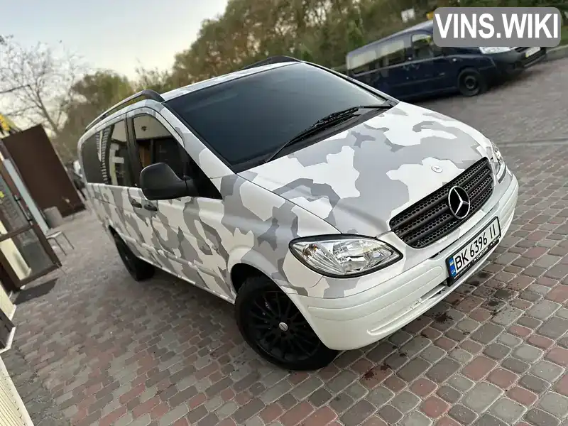 Мінівен Mercedes-Benz Vito 2005 2.2 л. Ручна / Механіка обл. Житомирська, Бердичів - Фото 1/13