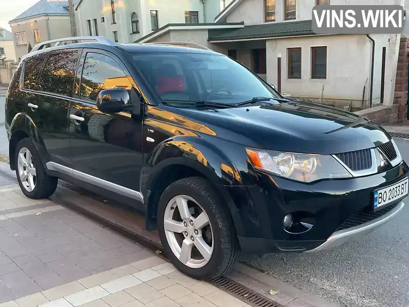 Позашляховик / Кросовер Mitsubishi Outlander 2008 3 л. Автомат обл. Тернопільська, Тернопіль - Фото 1/21