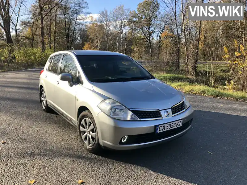 Хетчбек Nissan TIIDA 2007 1.6 л. Автомат обл. Черкаська, Звенигородка - Фото 1/21