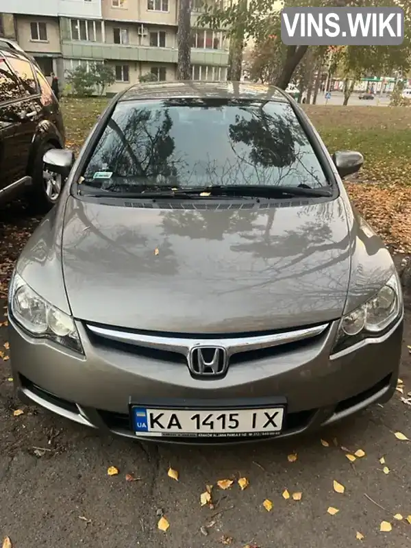 Седан Honda Civic 2006 null_content л. Ручна / Механіка обл. Київська, Київ - Фото 1/9