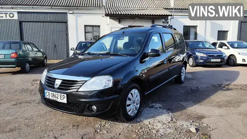 Седан Dacia Logan 2009 1.6 л. обл. Чернігівська, Чернігів - Фото 1/21