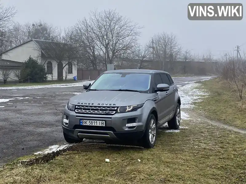 Внедорожник / Кроссовер Land Rover Range Rover Evoque 2013 2.18 л. Автомат обл. Львовская, Буск - Фото 1/21