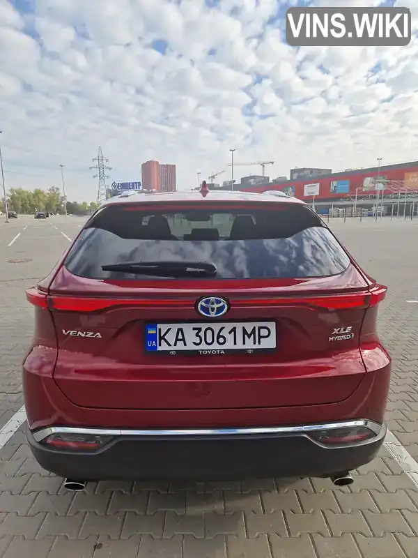 JTEAAAAHXMJ037743 Toyota Venza 2021 Внедорожник / Кроссовер 2.49 л. Фото 3