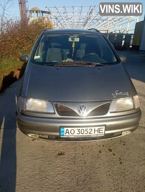 Мінівен Volkswagen Sharan 1999 null_content л. Ручна / Механіка обл. Закарпатська, Ужгород - Фото 1/5