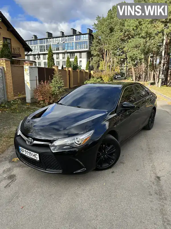 Седан Toyota Camry 2016 2.49 л. Автомат обл. Запорожская, Запорожье - Фото 1/21