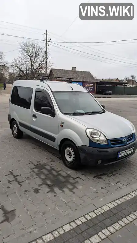 Минивэн Nissan Kubistar 2004 1.5 л. Ручная / Механика обл. Волынская, location.city.volodymyr - Фото 1/15