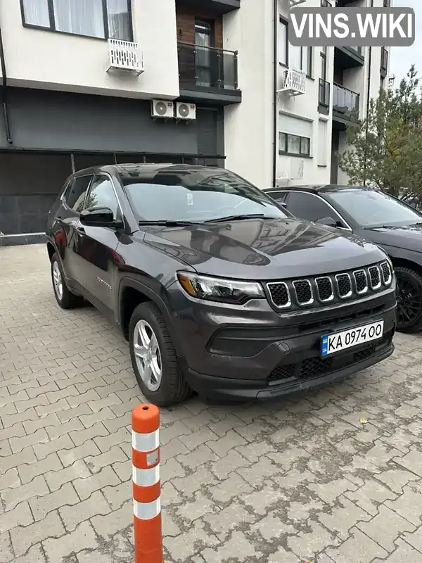 Позашляховик / Кросовер Jeep Compass 2023 2 л. Автомат обл. Київська, Київ - Фото 1/8