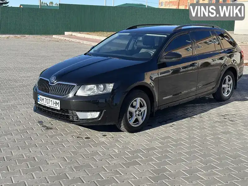 Универсал Skoda Octavia 2014 1.97 л. Ручная / Механика обл. Житомирская, Житомир - Фото 1/21