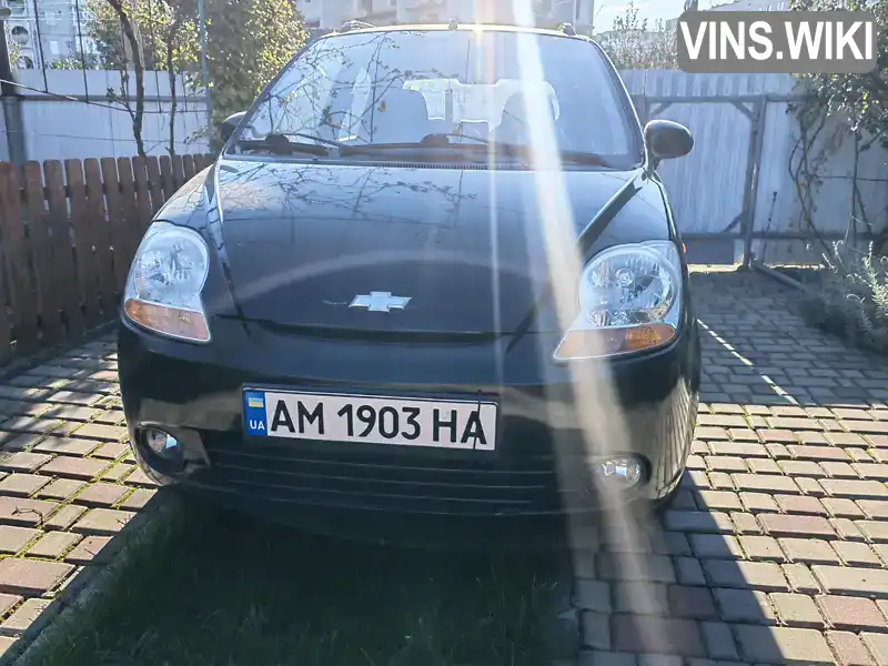 Хэтчбек Chevrolet Matiz 2006 1 л. Ручная / Механика обл. Житомирская, Бердичев - Фото 1/21