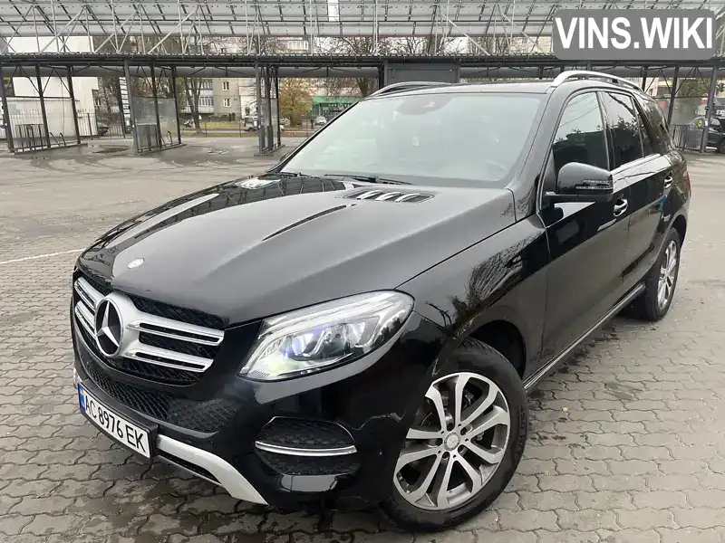 Позашляховик / Кросовер Mercedes-Benz GLE-Class 2015 2.1 л. Автомат обл. Волинська, Луцьк - Фото 1/21