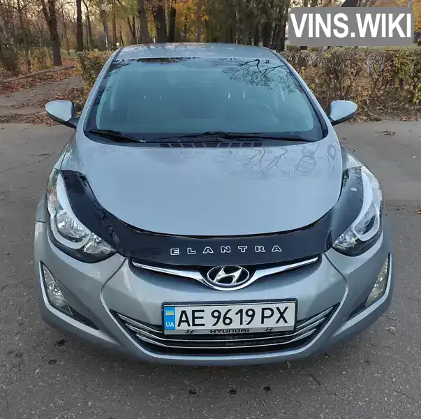 Седан Hyundai Elantra 2014 1.8 л. Автомат обл. Днепропетровская, Кривой Рог - Фото 1/7