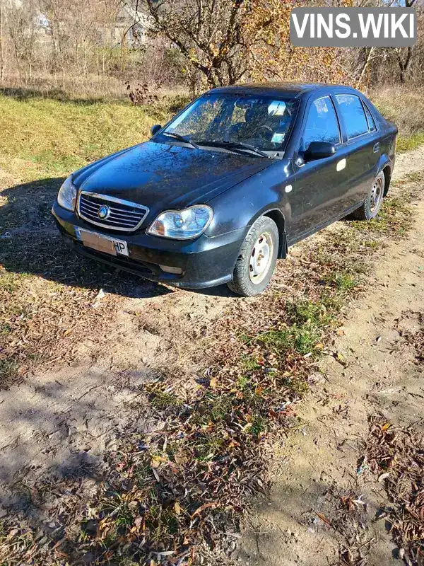 Седан Geely CK-2 2013 1.5 л. Ручна / Механіка обл. Хмельницька, Нова Ушиця - Фото 1/12