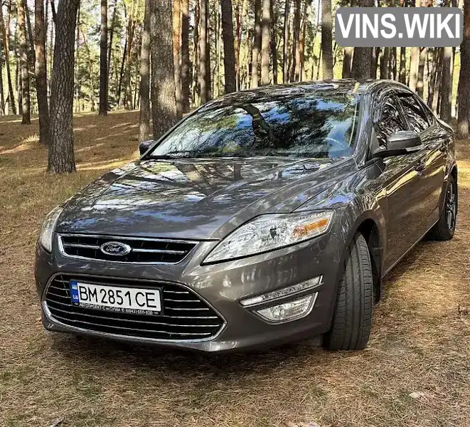 Седан Ford Mondeo 2012 1.6 л. Ручная / Механика обл. Сумская, Ахтырка - Фото 1/21