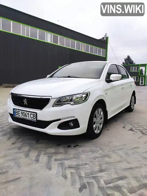 Седан Peugeot 301 2018 1.2 л. Ручна / Механіка обл. Миколаївська, Вознесенськ - Фото 1/12