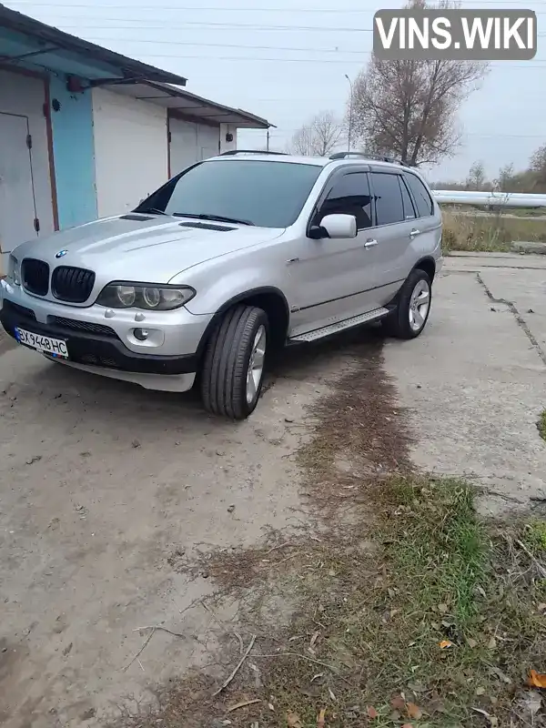 Позашляховик / Кросовер BMW X5 2005 3 л. Автомат обл. Хмельницька, Нетішин - Фото 1/18