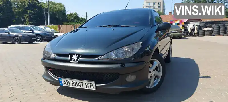 Кабриолет Peugeot 206 2003 1.6 л. Ручная / Механика обл. Винницкая, Винница - Фото 1/19