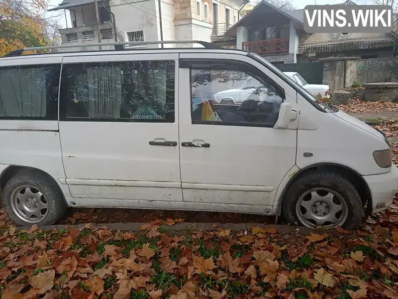 Мінівен Mercedes-Benz Vito 2001 2.2 л. Ручна / Механіка обл. Закарпатська, Хуст - Фото 1/5