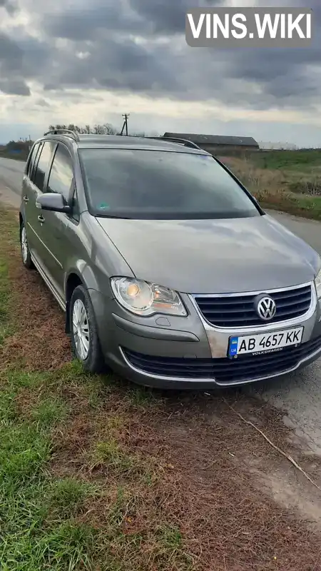 Минивэн Volkswagen Touran 2008 1.4 л. Ручная / Механика обл. Винницкая, Теплык - Фото 1/21