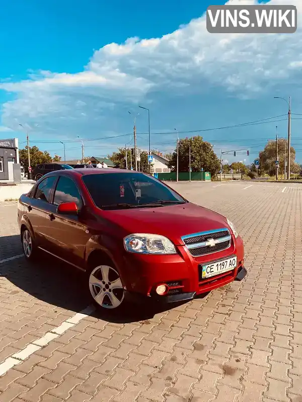 Седан Chevrolet Aveo 2008 1.5 л. Ручна / Механіка обл. Чернівецька, Чернівці - Фото 1/10