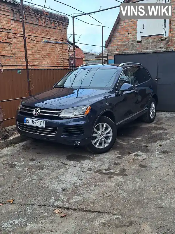 Внедорожник / Кроссовер Volkswagen Touareg 2012 3.6 л. Автомат обл. Кировоградская, Кропивницкий (Кировоград) - Фото 1/12