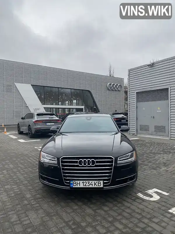 Седан Audi A8 2014 3 л. Автомат обл. Одесская, Одесса - Фото 1/18