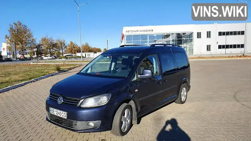 Минивэн Volkswagen Caddy 2012 1.97 л. Автомат обл. Николаевская, Николаев - Фото 1/12