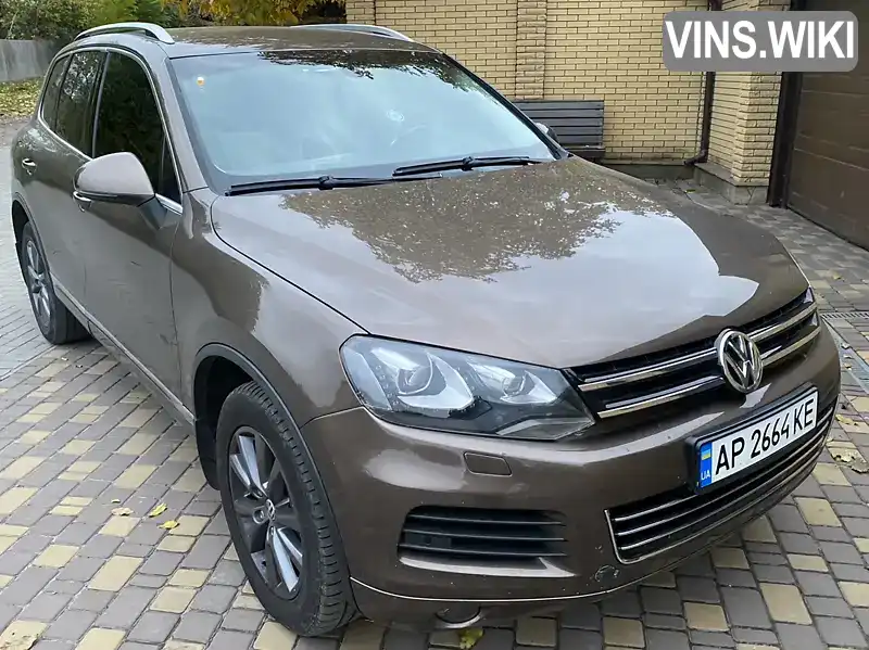 Позашляховик / Кросовер Volkswagen Touareg 2013 2.97 л. Автомат обл. Запорізька, Запоріжжя - Фото 1/5