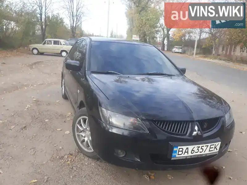 Седан Mitsubishi Lancer 2005 2 л. Ручна / Механіка обл. Кіровоградська, Кропивницький (Кіровоград) - Фото 1/19