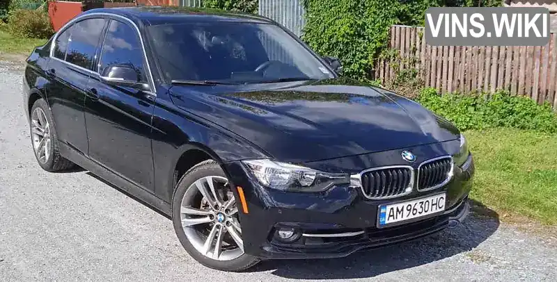 Седан BMW 3 Series 2016 2 л. Автомат обл. Житомирська, Звягель - Фото 1/21