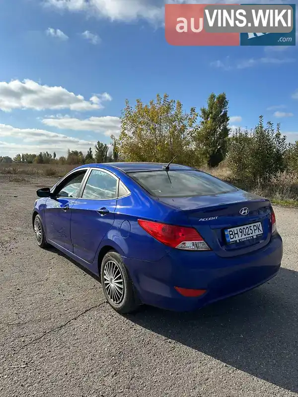 Седан Hyundai Accent 2012 1.59 л. Автомат обл. Киевская, Тетиев - Фото 1/21