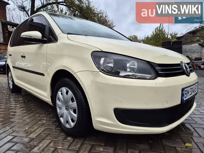 Мінівен Volkswagen Touran 2013 1.97 л. Автомат обл. Сумська, Ромни - Фото 1/21