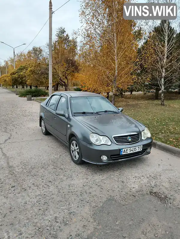 Седан Geely CK-2 2012 1.5 л. Ручна / Механіка обл. Дніпропетровська, Кривий Ріг - Фото 1/6