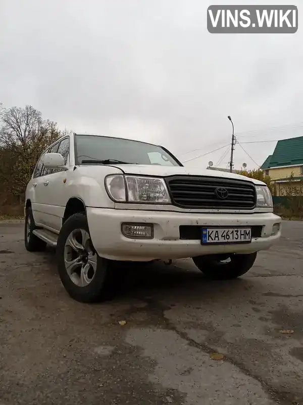 Внедорожник / Кроссовер Toyota Land Cruiser 2001 4.66 л. Автомат обл. Черниговская, Чернигов - Фото 1/9