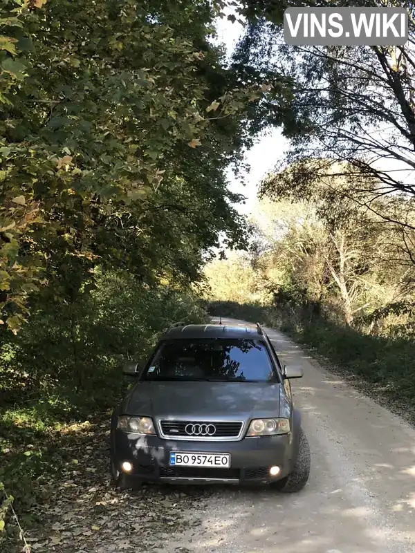 Універсал Audi A6 Allroad 2001 2.5 л. Ручна / Механіка обл. Тернопільська, Підволочиськ - Фото 1/10