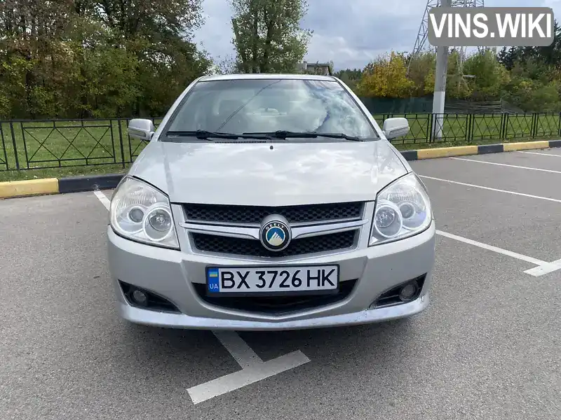 Седан Geely MK 2008 1.6 л. Ручна / Механіка обл. Вінницька, Жмеринка - Фото 1/21