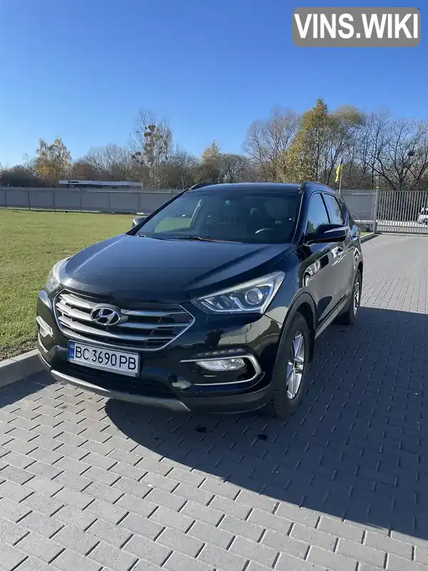 Позашляховик / Кросовер Hyundai Santa FE 2017 2.36 л. Автомат обл. Львівська, Львів - Фото 1/10