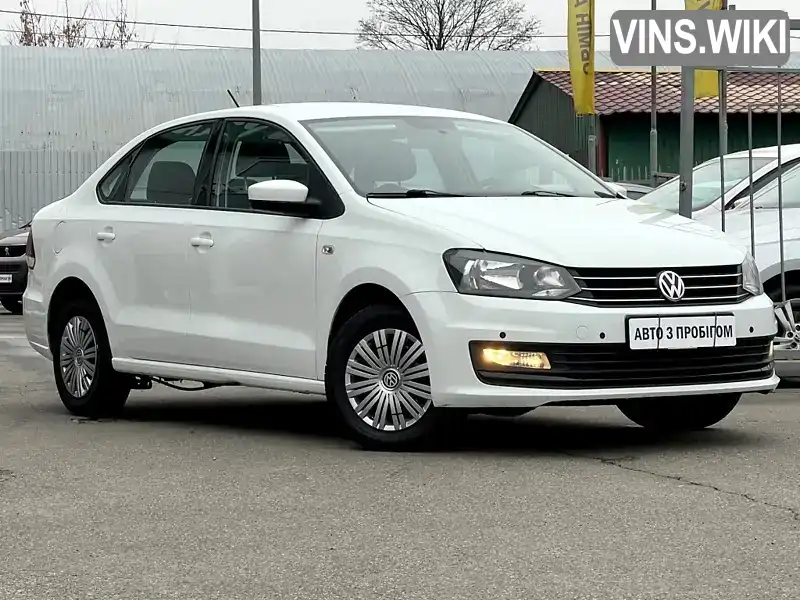 Седан Volkswagen Polo 2019 1.6 л. Ручна / Механіка обл. Київська, Київ - Фото 1/21