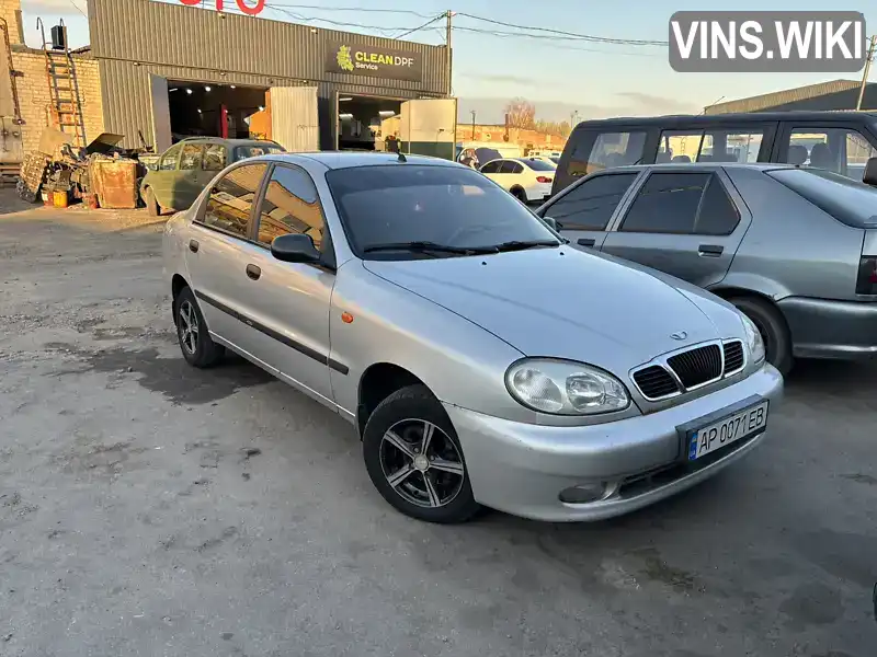 Седан Daewoo Sens 2006 1.3 л. обл. Запорожская, Запорожье - Фото 1/8